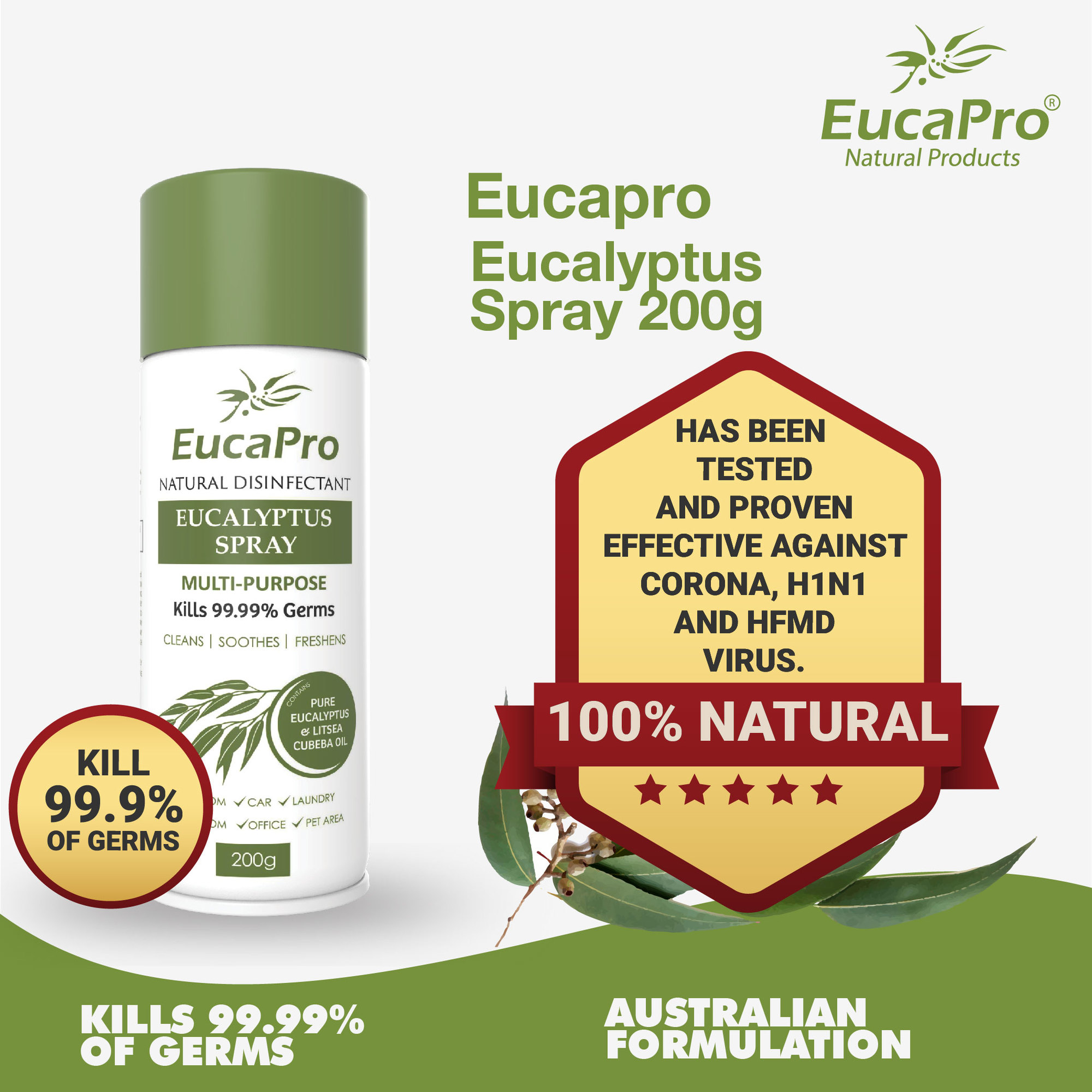 Kill Bacteria Products Malaysia Eucapro Antibacterial Disinfectant